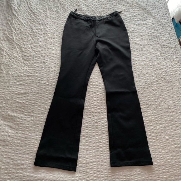 Harley-Davidson Pants - Harley-Davidson Nylon & Leather Riding Pants sz 16